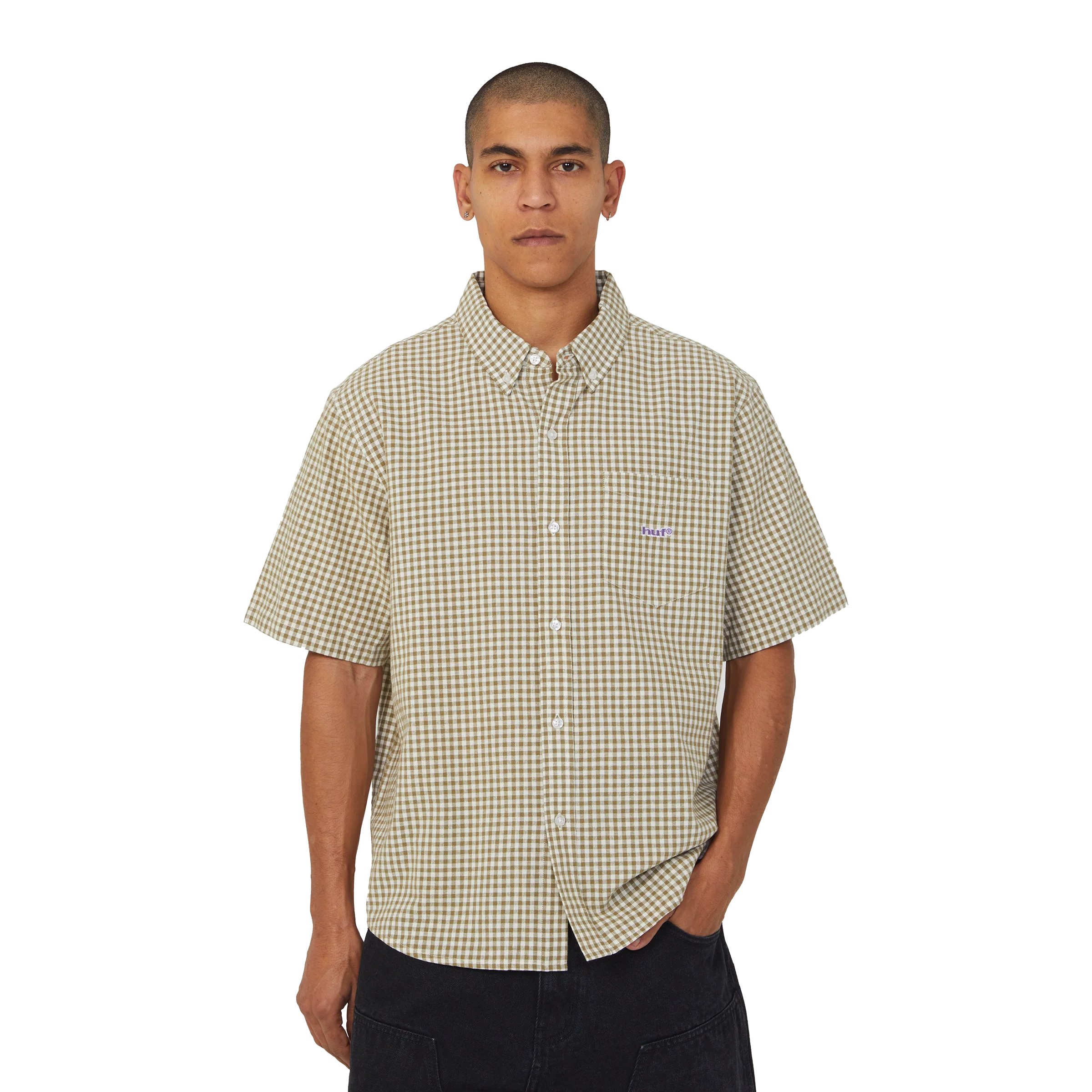 89 Micro Gingham Oxford Shirt - Image 13