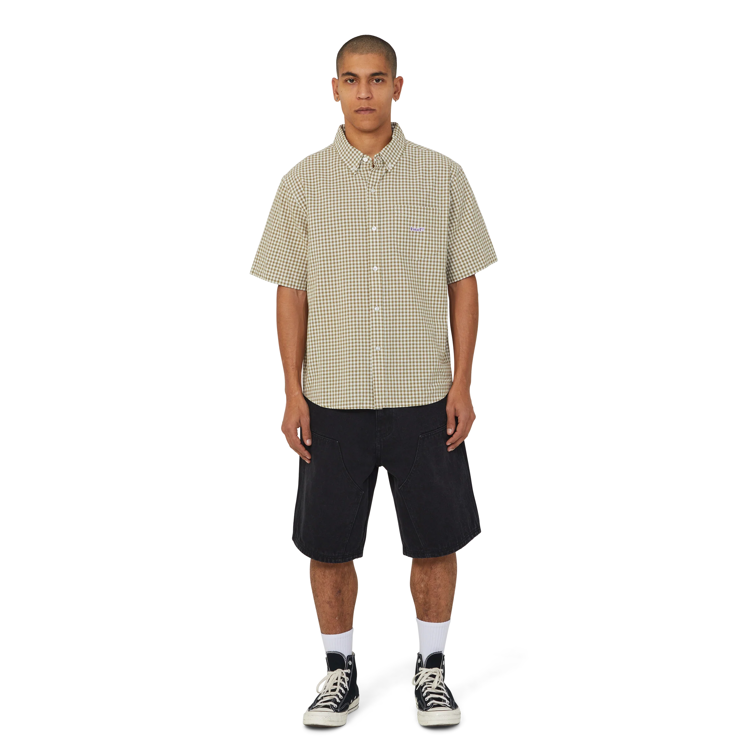 89 Micro Gingham Oxford Shirt - Image 15
