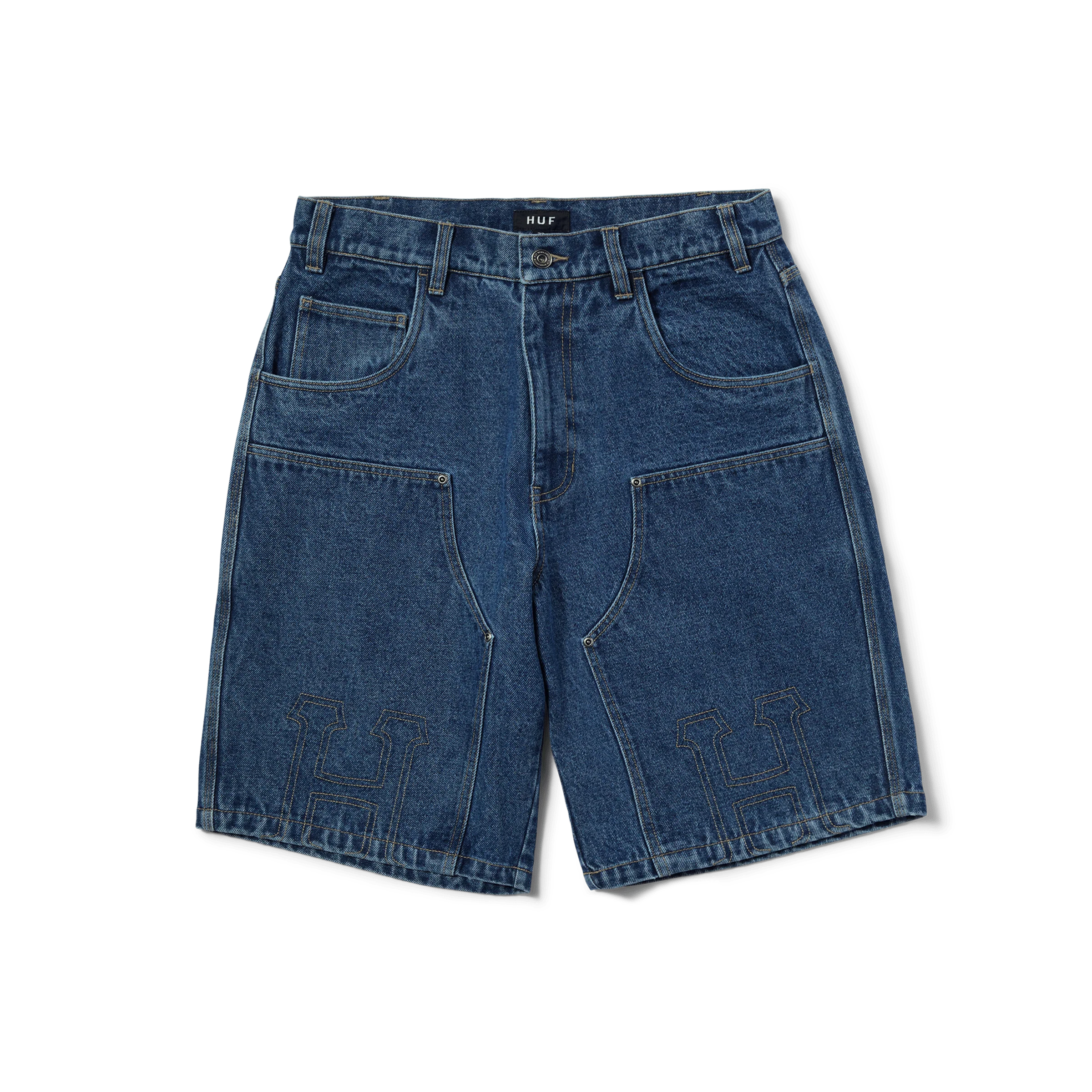 Classic H Double Knee Denim Short - Image 10