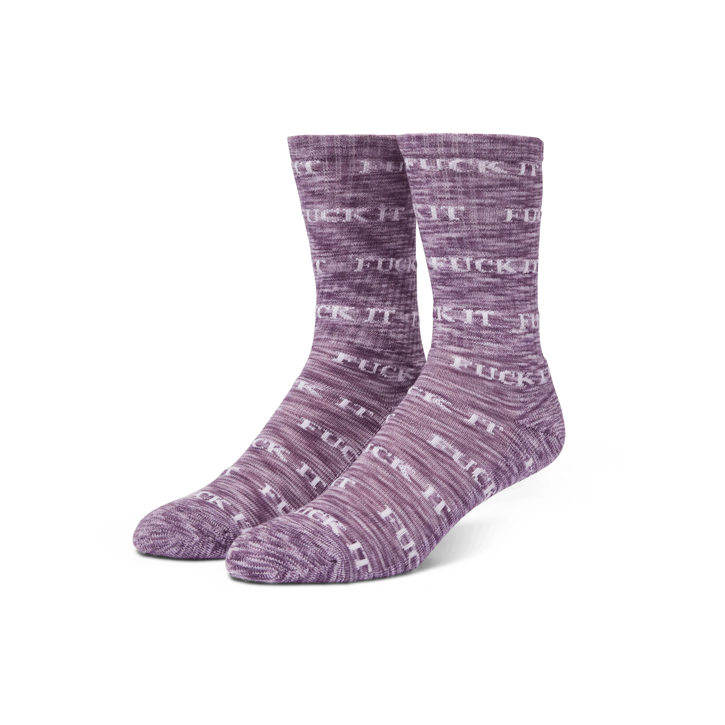 Fuck It Marled Sock - Image 4