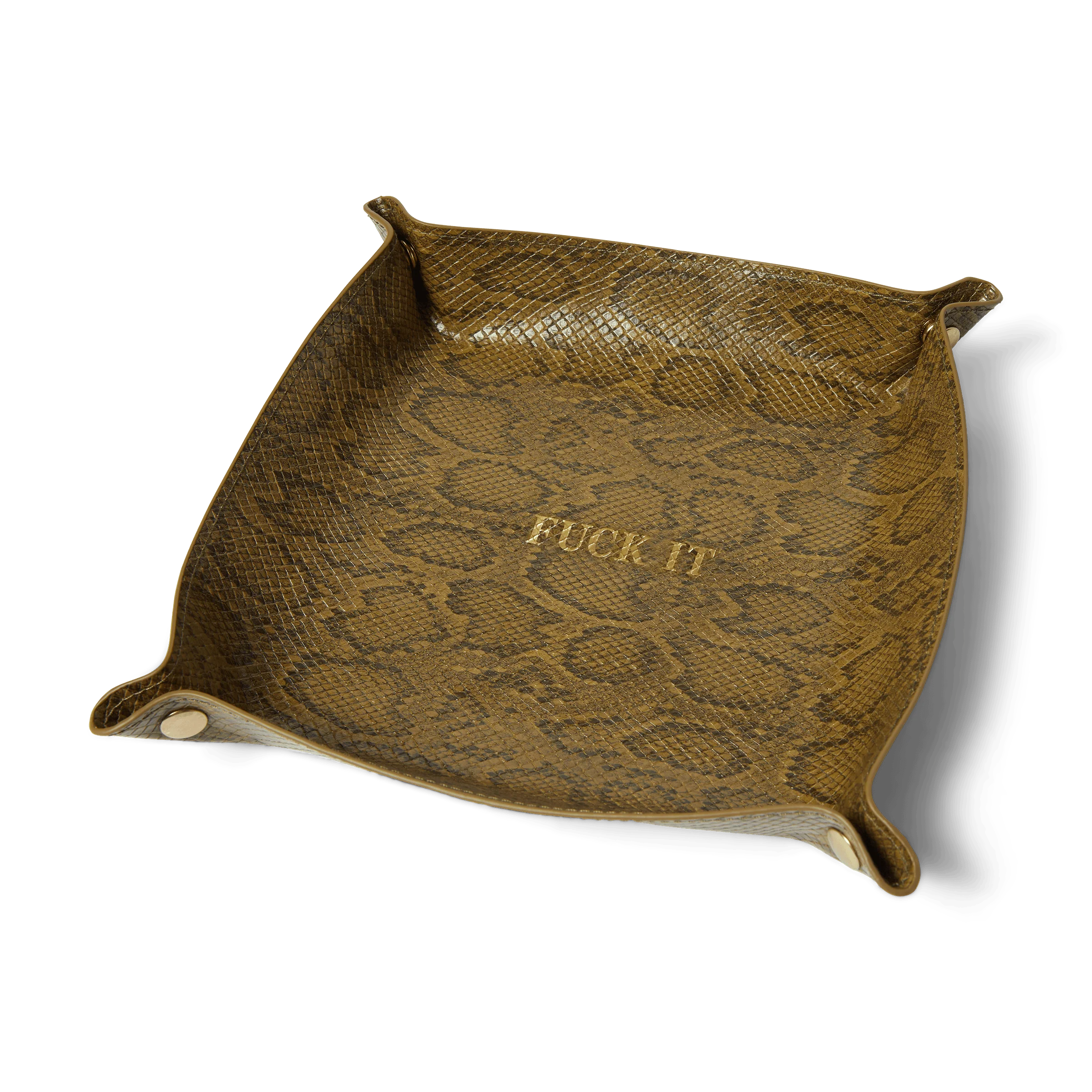 Fuck It Snakeskin Catchall