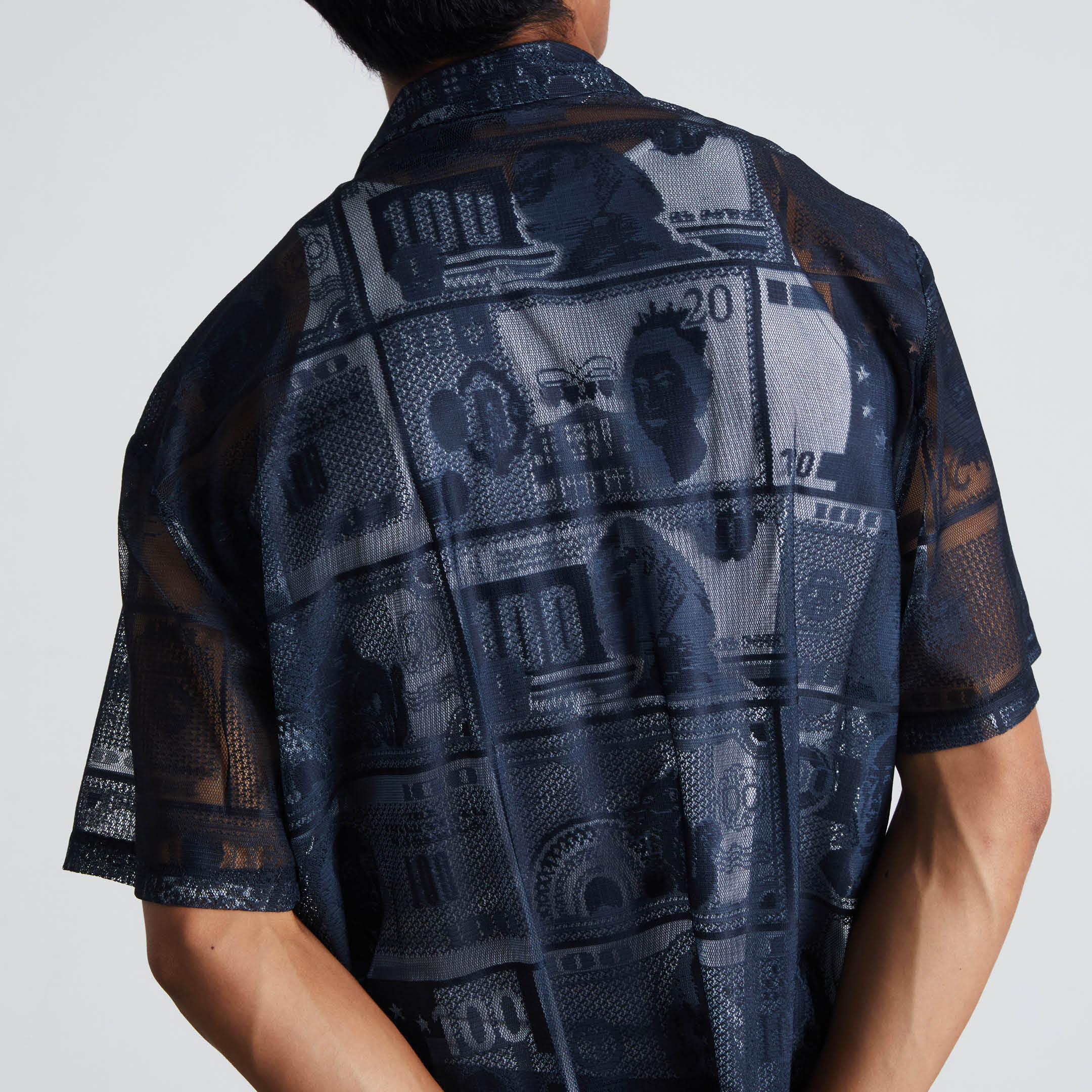 Global Currency Lace Shirt - Image 8