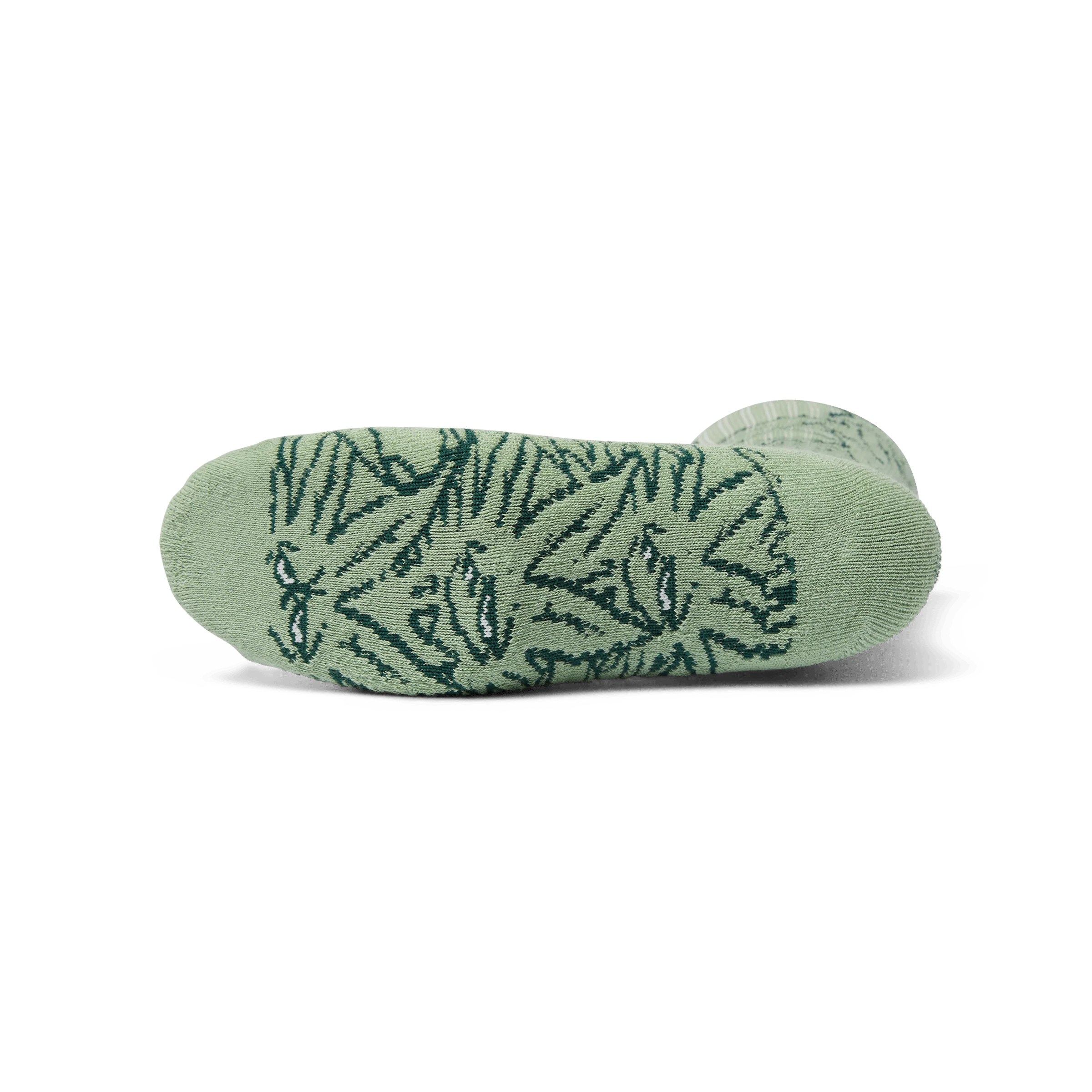 Green Buddy Pattern Sock - Image 2