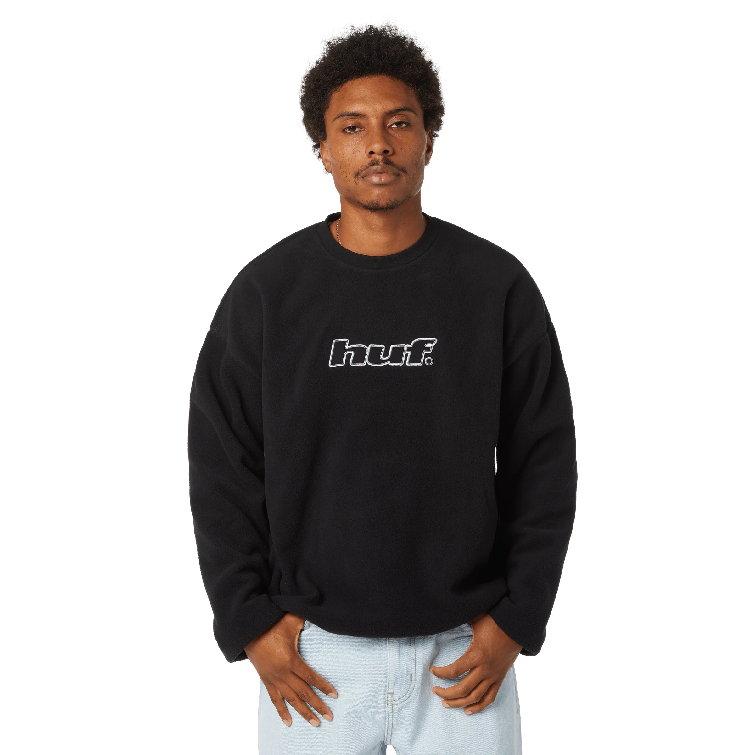 H Dot Polar Fleece Crewneck Sweatshirt - Image 4