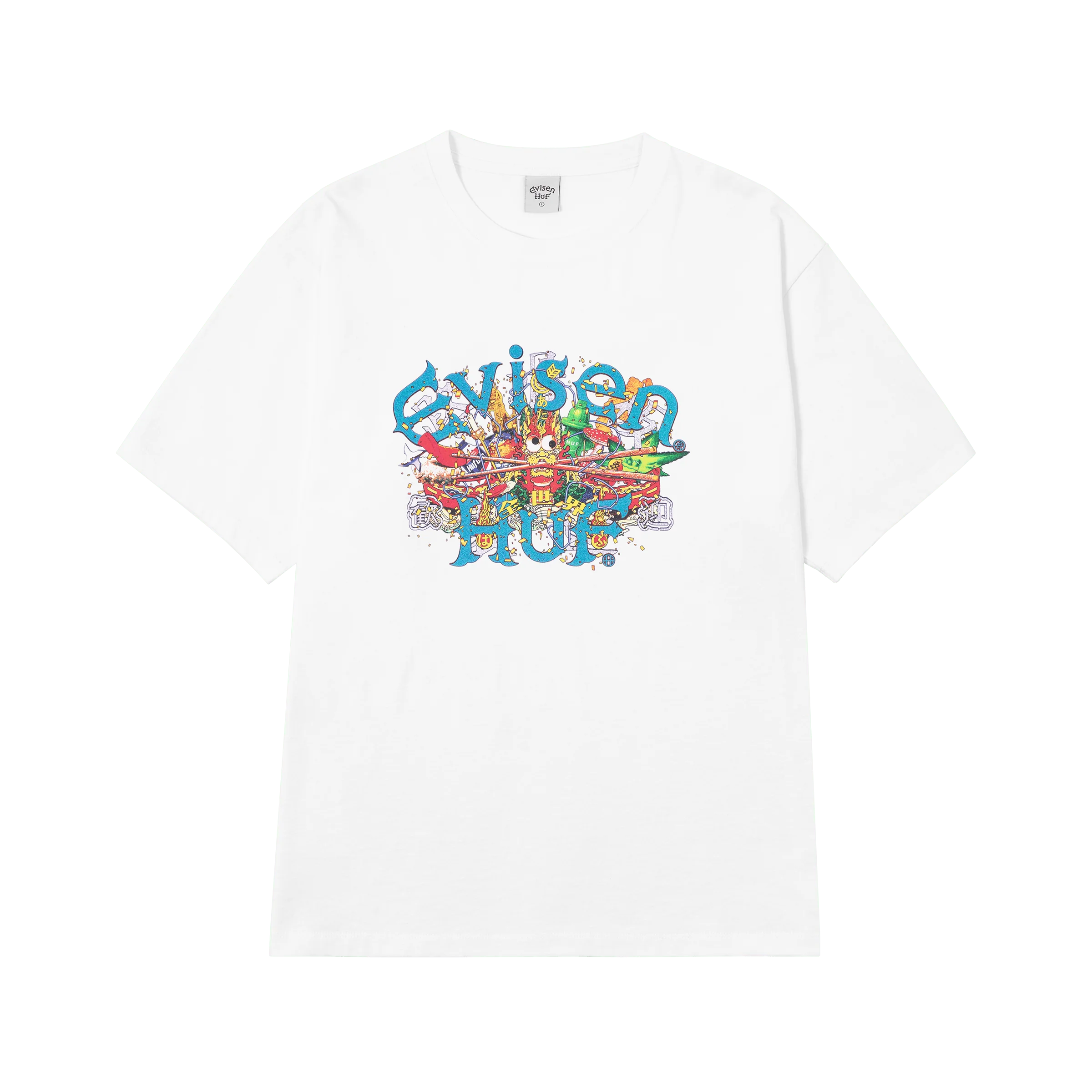 HUF x Evisen Dragon T-Shirt - Image 7