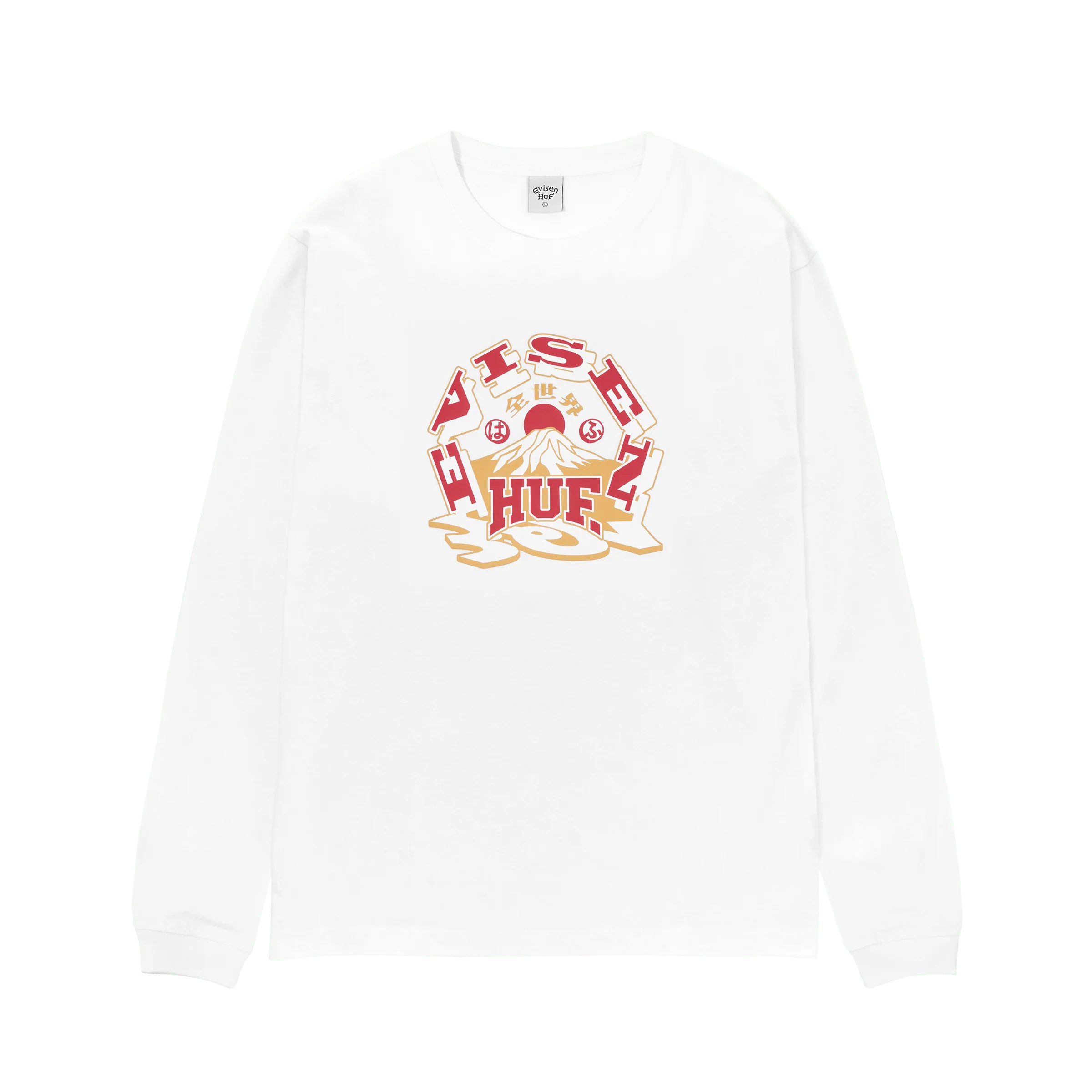 HUF x Evisen Hufuji Long Sleeve T-Shirt - Image 4