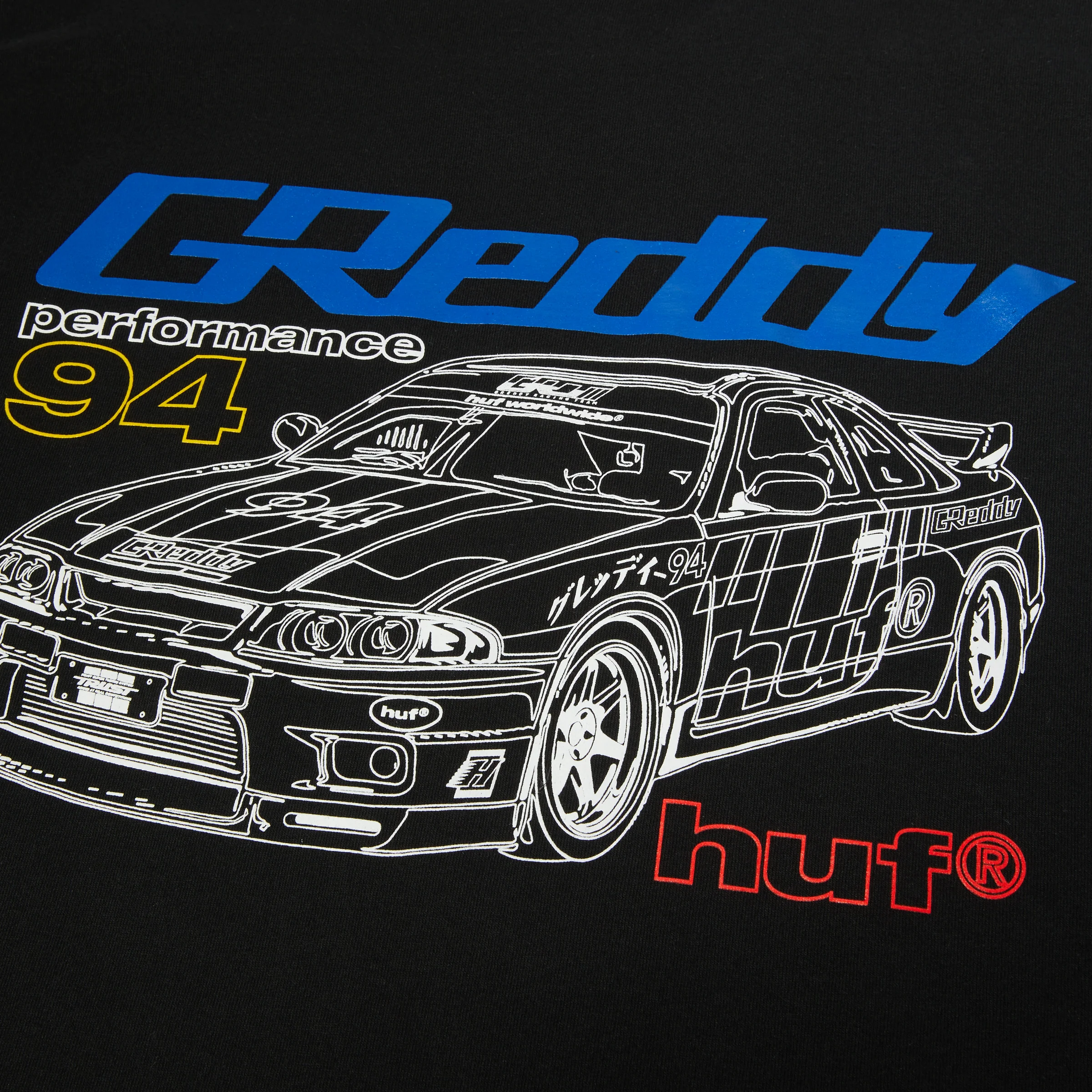 HUF x GReddy Diagram T-Shirt - Image 4