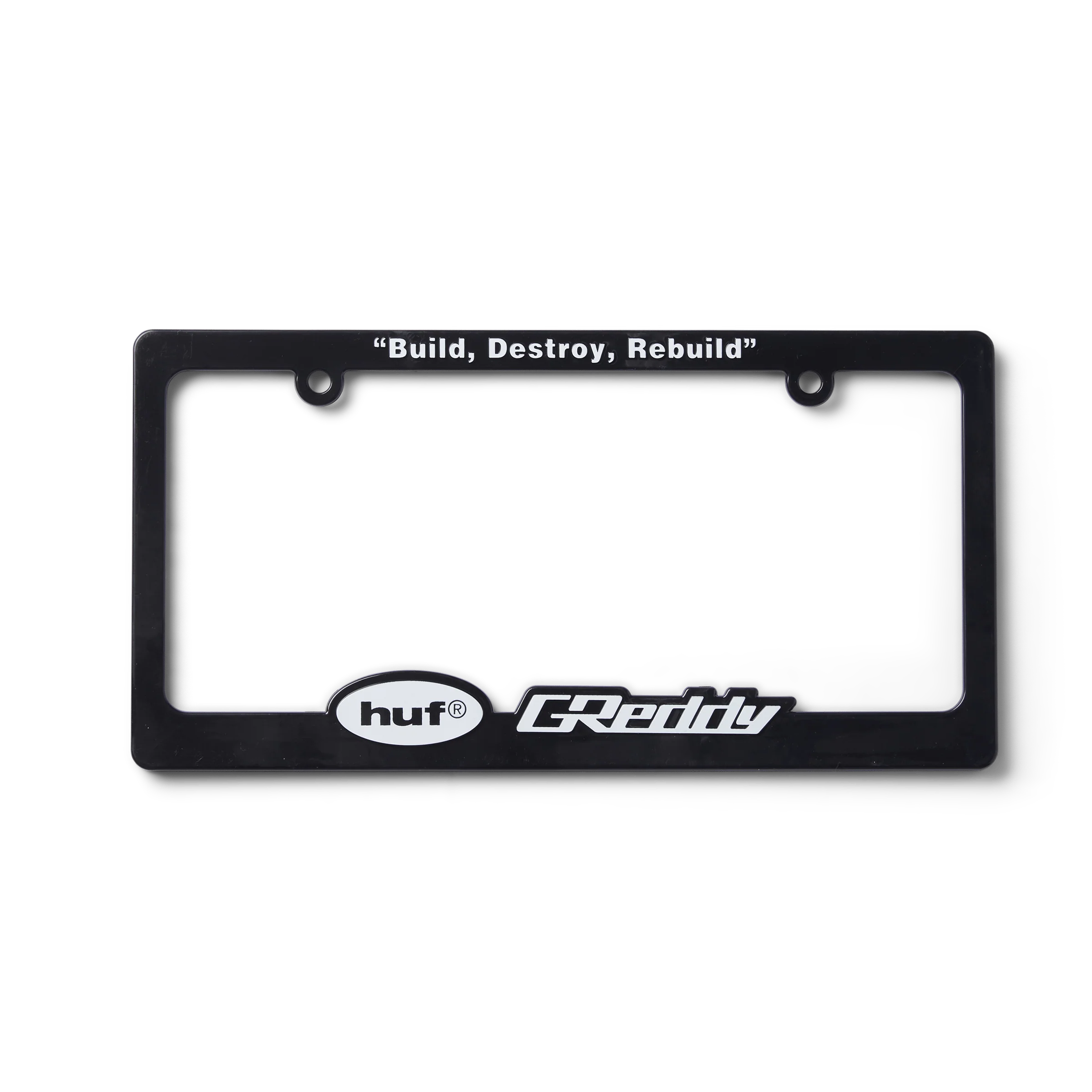 HUF x GReddy License Plate Frame