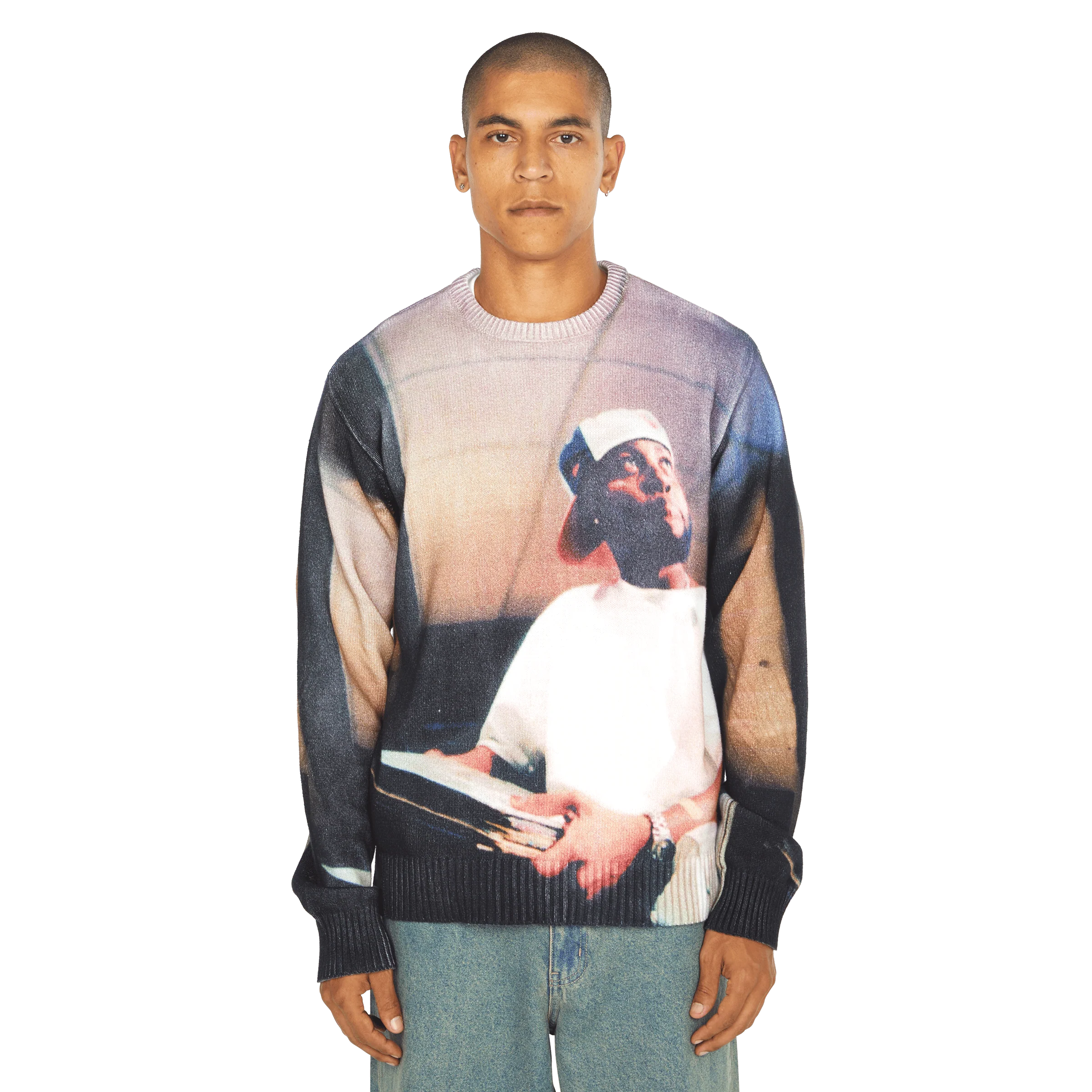 HUF x J Dilla Studio Sweater - Image 7