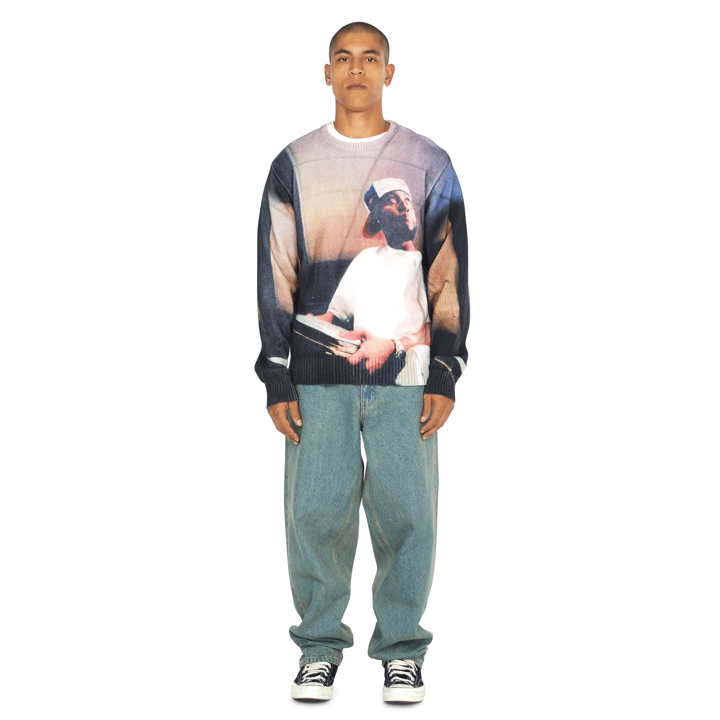 HUF x J Dilla Studio Sweater - Image 9