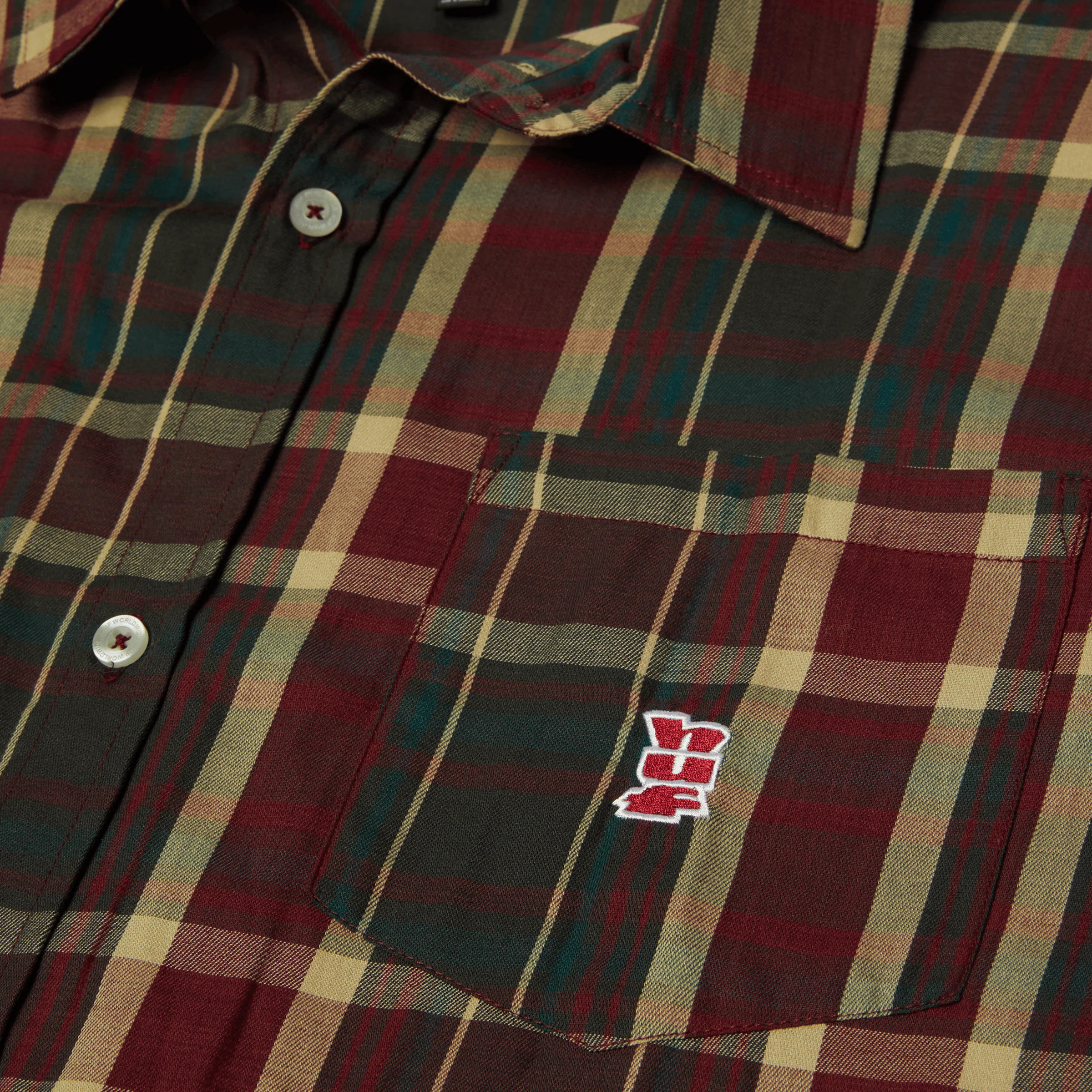 Megablast Plaid Long Sleeve T-Shirt Shirt - Image 3
