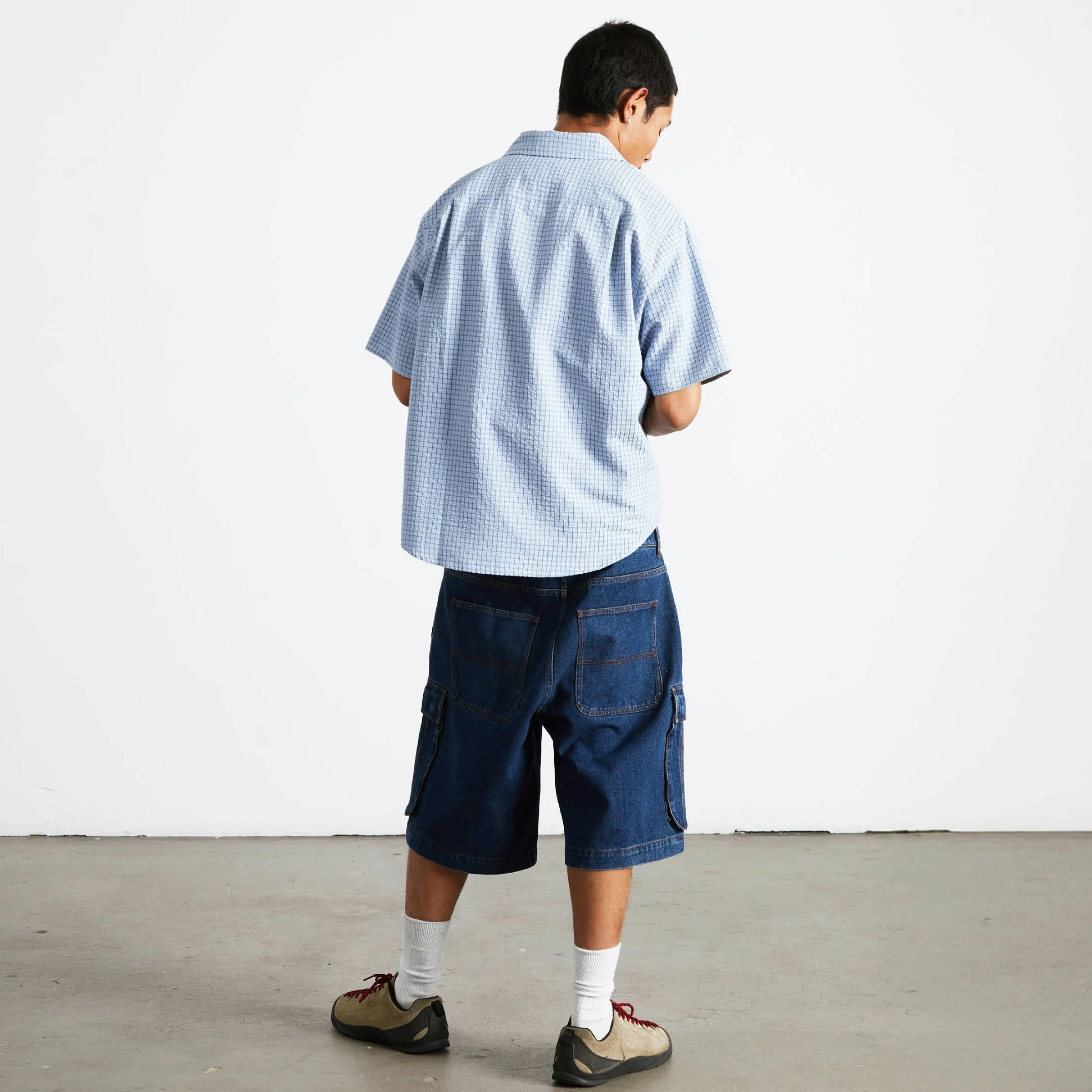 Oval Denim Cargo Short - Image 17