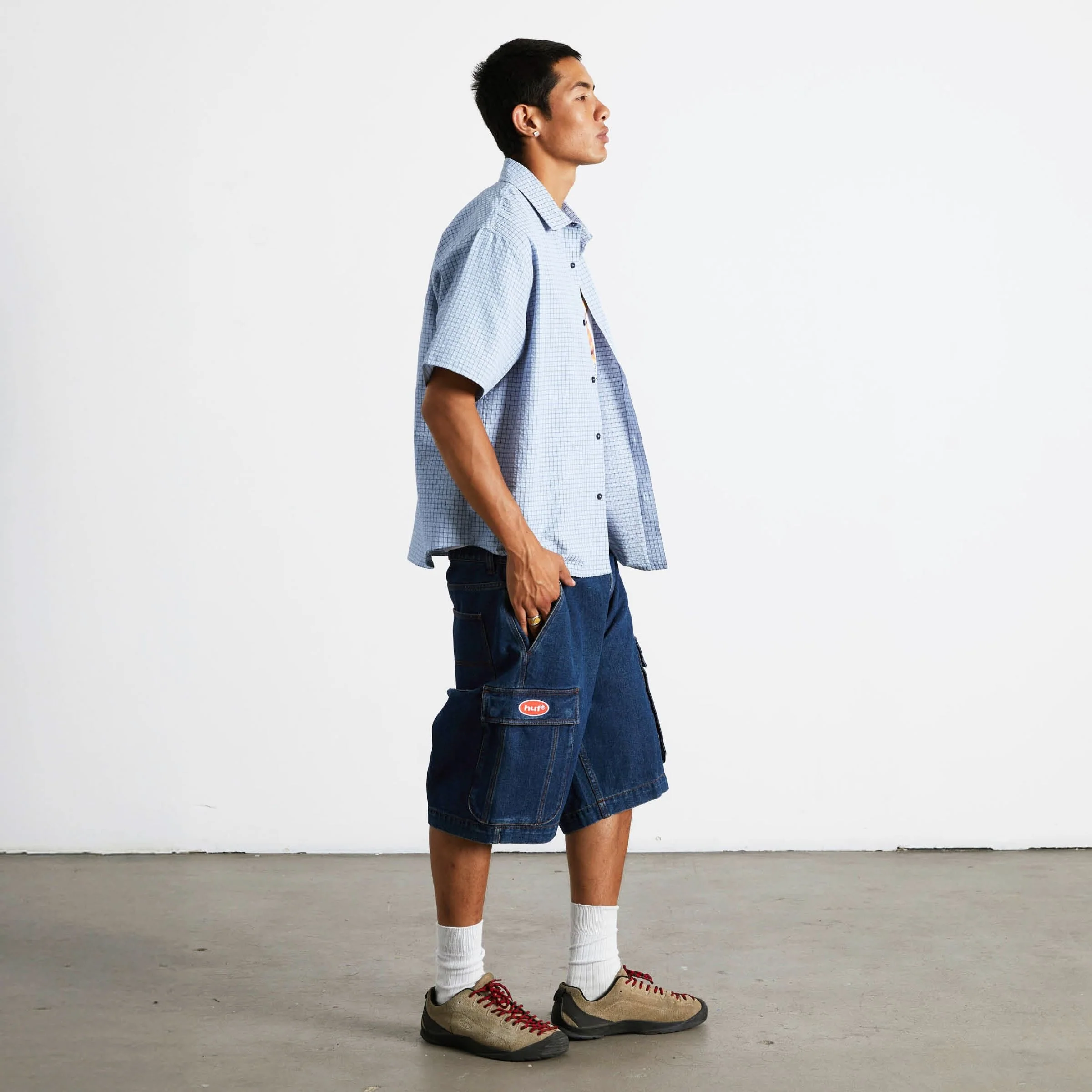 Oval Denim Cargo Short - Image 18