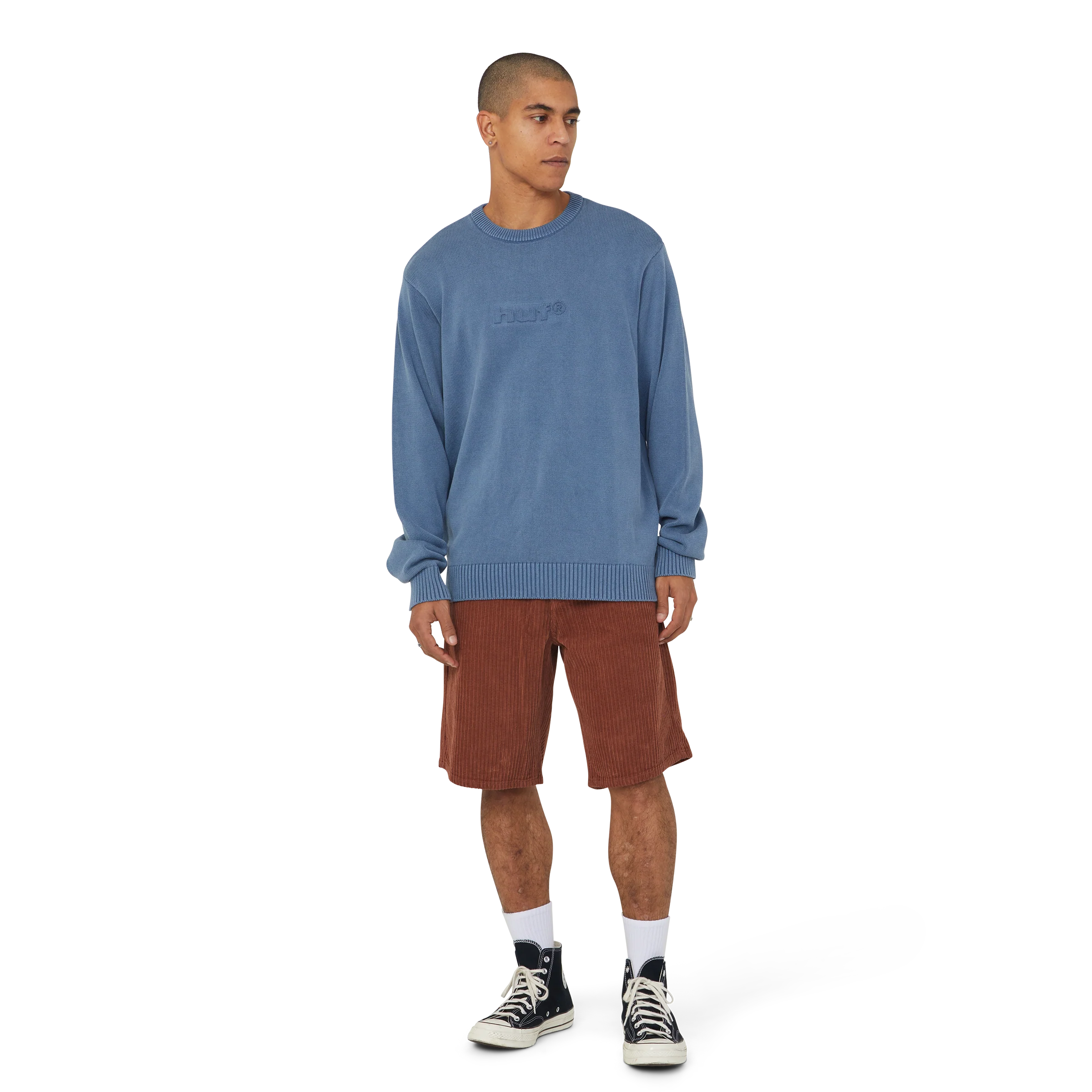 Pacific Wash Embossed Crewneck Sweater - Image 17