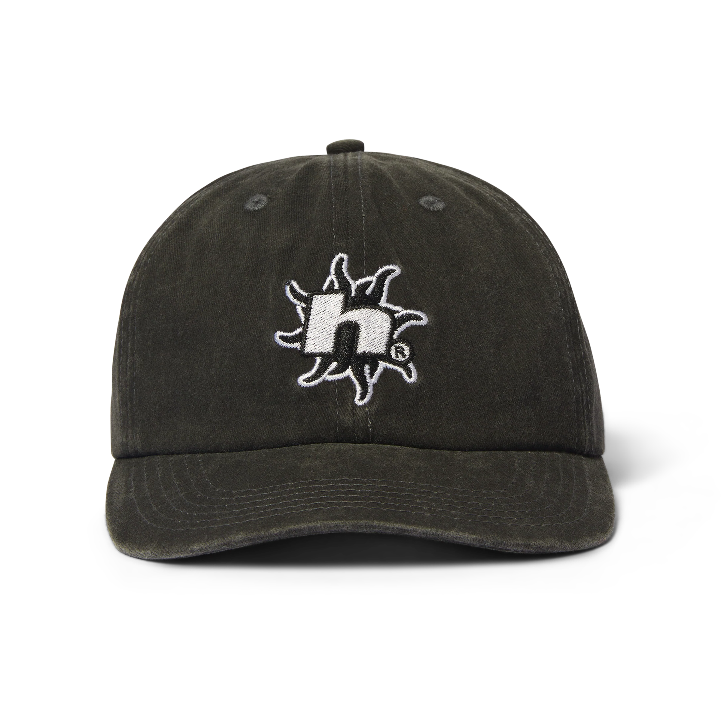 Sol Denim 6-Panel Curved-Visor Washed Hat - Image 5
