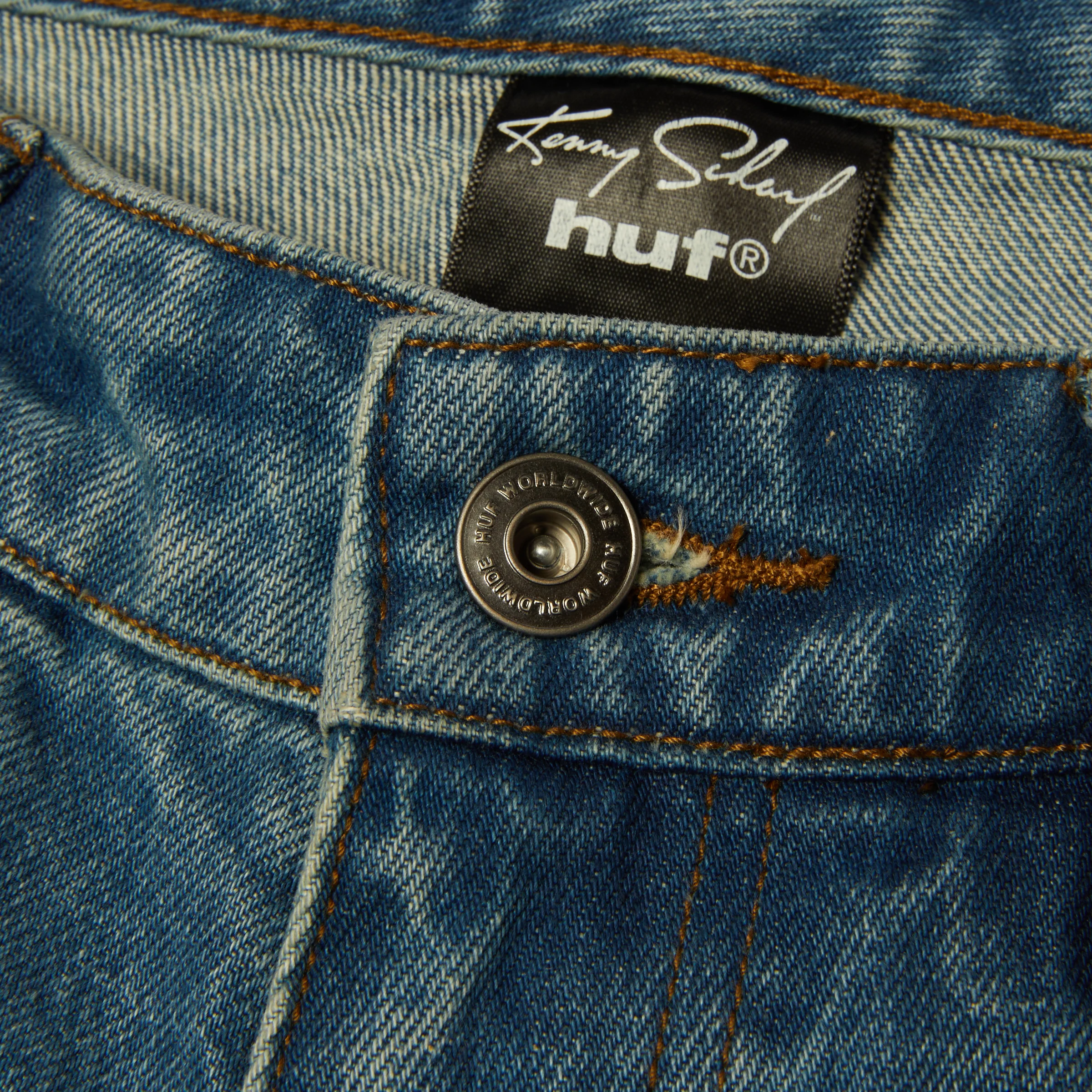 Kenny Scharf Spray Guys Denim Short - Image 5