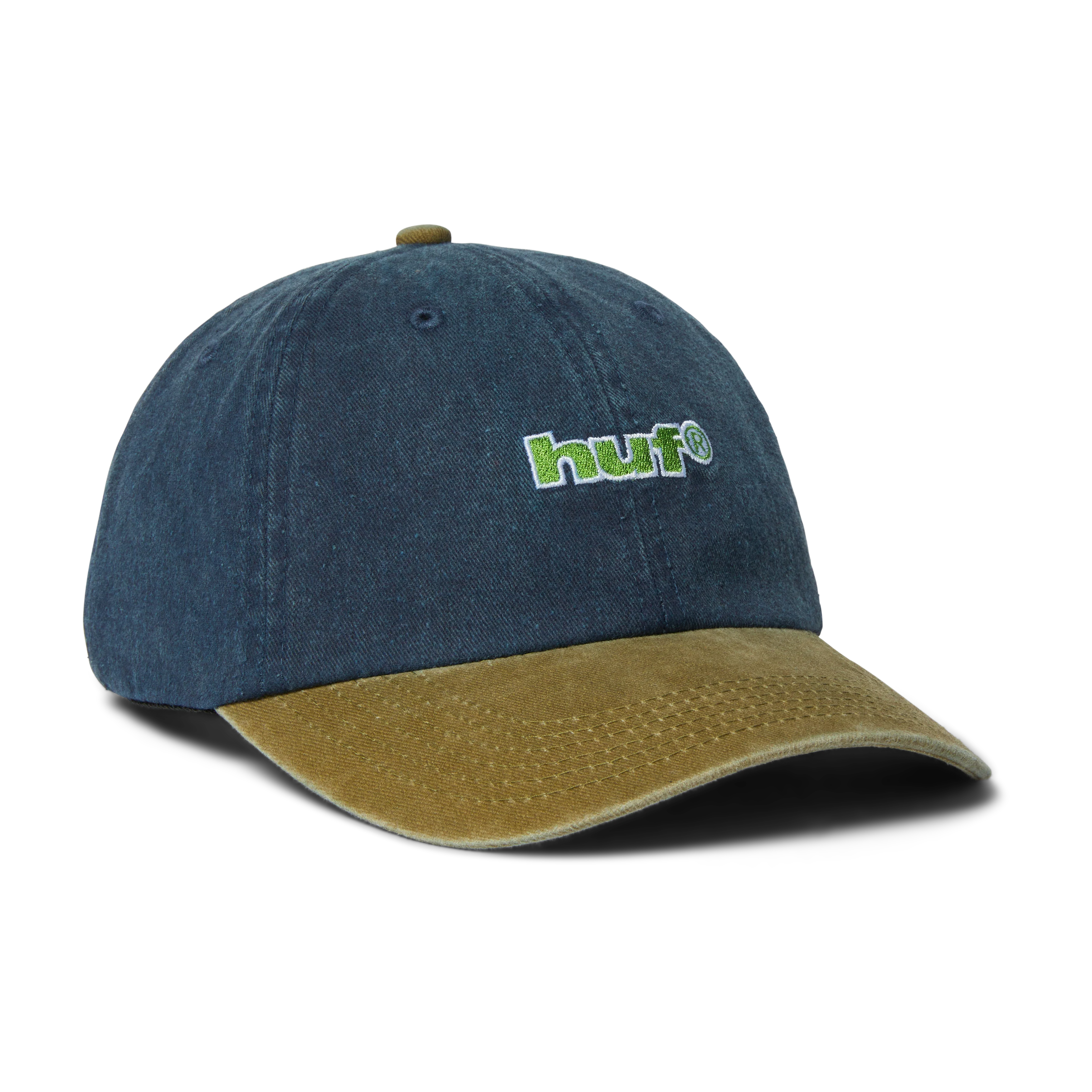 Two Tone 89 Washed 6-Panel Strapback Hat - Image 4